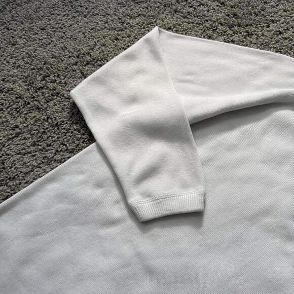 Eddie Bauer White Long Sleeve Pocket Shirt Men’s M 100% Cotton VTG Style Retro - Picture 6 of 10